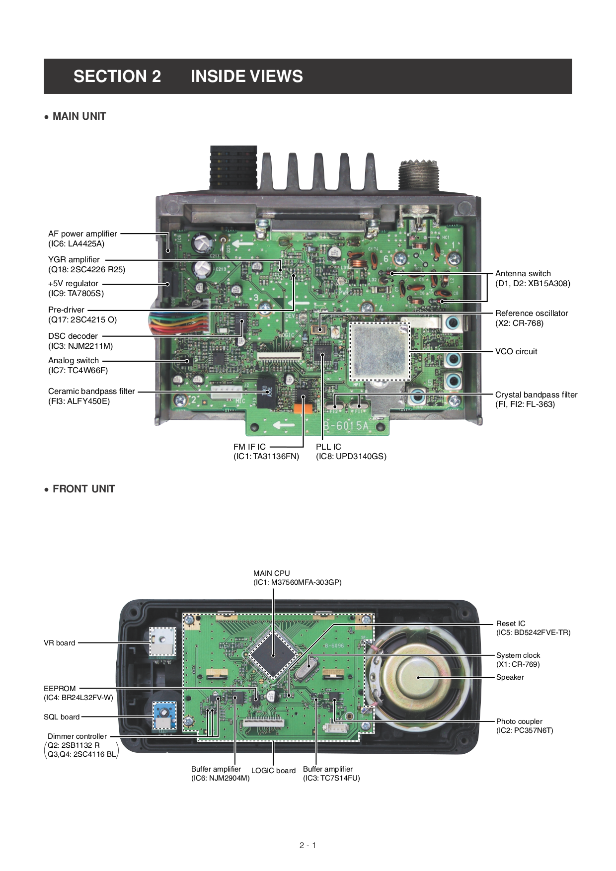 PDF manual for Other ICM302 RadioMarine